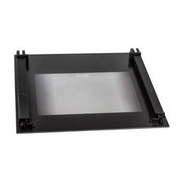 External door glass (with fastening) for oven 494x???mm Zanussi