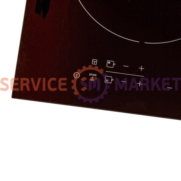 Glass ceramic hob for Electrolux panel
