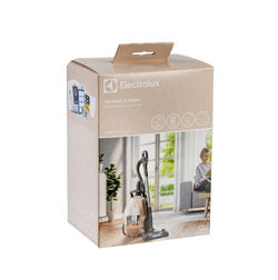 Microwave Bag Set (4 pcs.) ESKD9 + Motor Filter + HEPA Outlet + Refresher for Electrolux Vacuum Cleaner