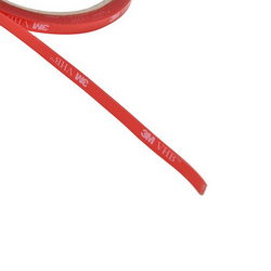 Double-sided tape for fixing the front panel of the Electrolux stove