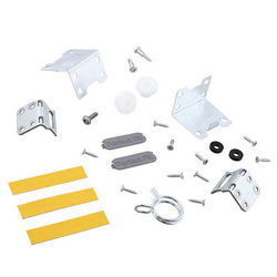Door front fastening kit for built-in Electrolux dishwashers