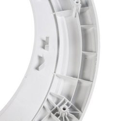 External hatch frame for Electrolux washing machine white