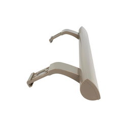 Door handle upper/lower for refrigerator Electrolux 2636035087 beige mother of pearl