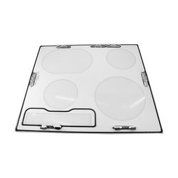 Glass ceramic hob for Electrolux panel