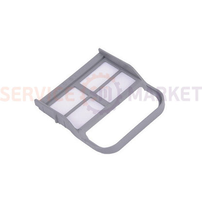 Lint filter on the door for the Electrolux dryer 1366349015