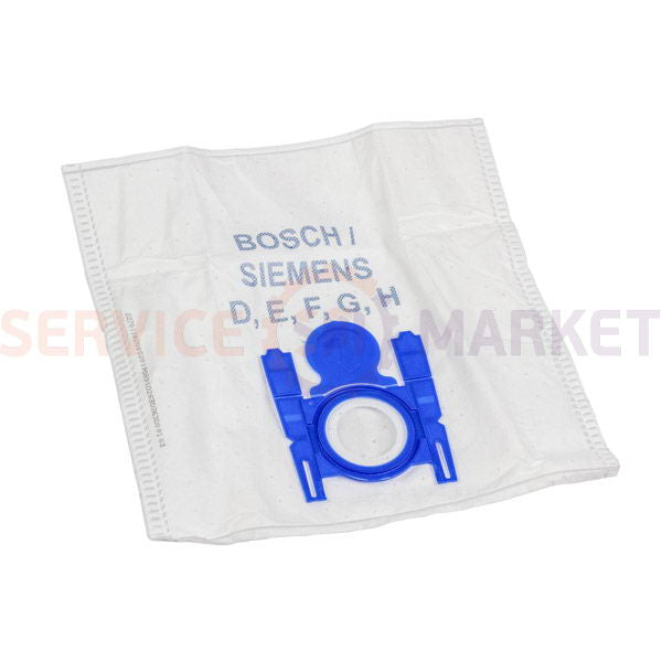 Microfiber bags (set of 4) WORWO + motor filter for Bosch/Siemens SBMB01K vacuum cleaner