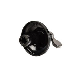 Control knob (universal) for electric stove Gorenje black/silver