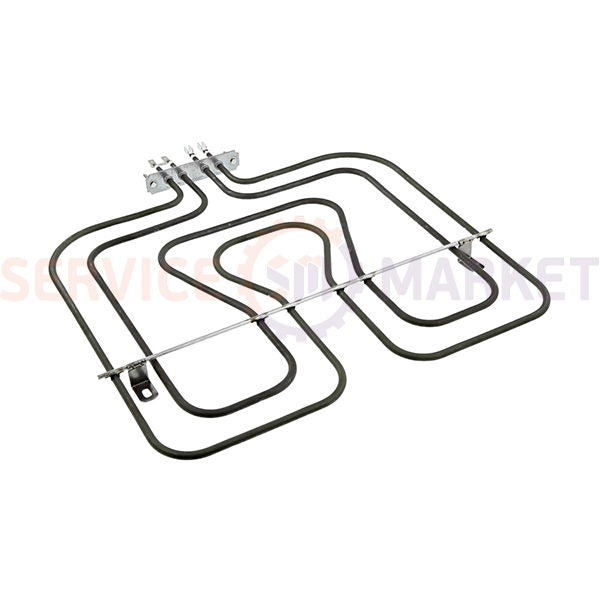 Upper heating element (grill) for oven 2450W (800+1650W) 230V B=345mm L=330mm Zanussi