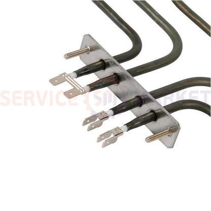 Upper heating element (grill) for oven 2450W (800+1650W) 230V B=345mm L=330mm Zanussi