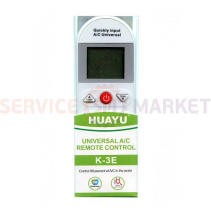 Huayu air conditioner K-3E (5000 codes) Universal remote control