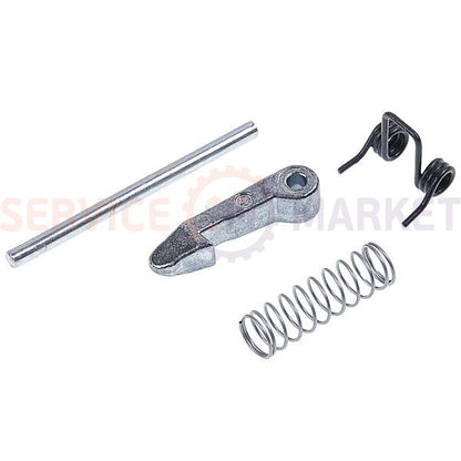 Door (hatch) handle assembly for Zanussi washing machine white