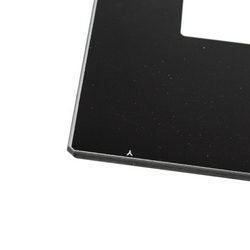 Inner door glass for oven 410x435mm Beko