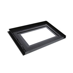 Decorative outer door frame for AEG microwave oven