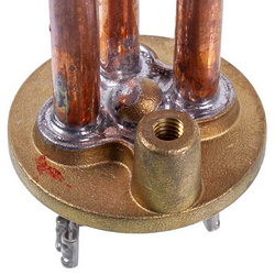 Heat for boiler under anode 2000W (copper), flange 48mm anode M6 BALCIK