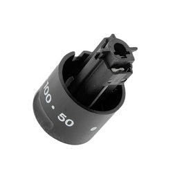 Temperature control knob for Zanussi oven black