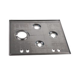 Stainless steel work surface for gas hob Electrolux