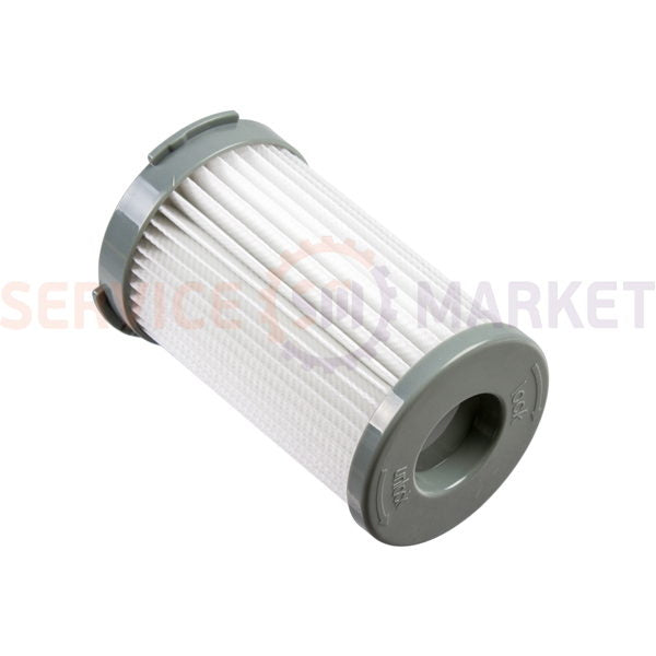 HEPA filter cylinder. EF75B for vacuum cleaner H=113mm D=68mm Electrolux