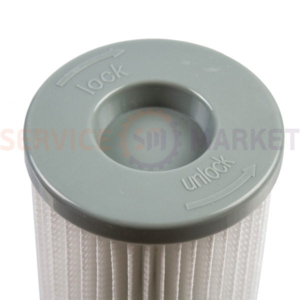HEPA filter cylinder. EF75B for vacuum cleaner H=113mm D=68mm Electrolux