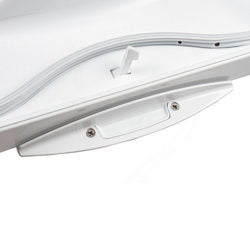 Loading hatch cover with seal for Zanussi vertical washing machine