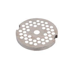Решетка насадки мясорубки 6mm D=???mm (с двумя пазами) для кух. комбайна Electrolux
