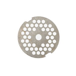 Meat grinder attachment grid 6mm D=???mm (with two slots) for Electrolux food processor