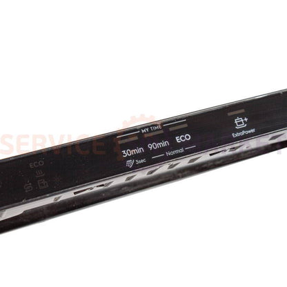 Control panel assembly for Electrolux dishwasher