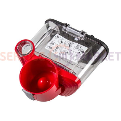 Dust container assembly for Electrolux vacuum cleaner red