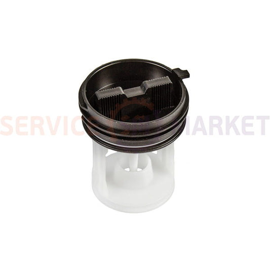 Pump filter assembly for Whirlpool washing machine