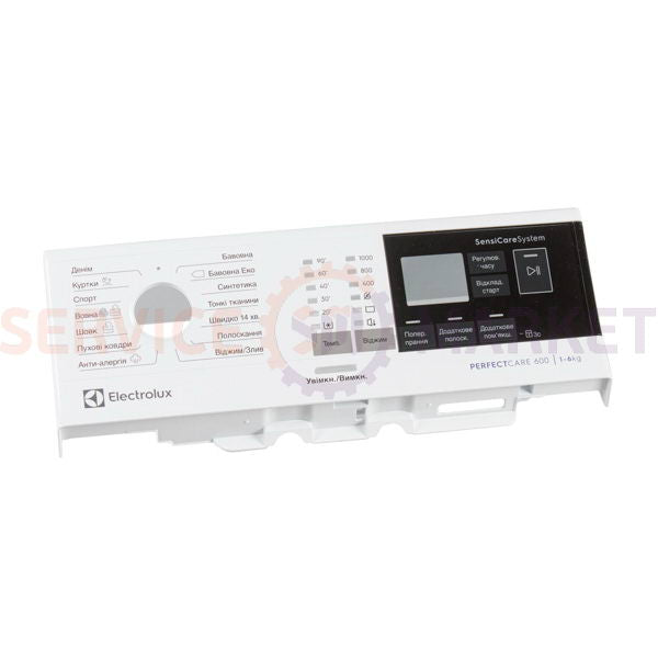 Корпус панели управления для верт. стир. машины Electrolux