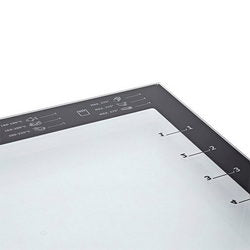 Inner door glass for oven 504x392mm Electrolux