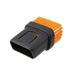 Square nozzle with pile for hard surfaces of furniture for battery-powered vacuum cleaner Electrolux