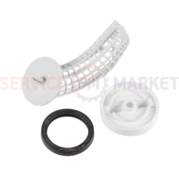 Pump filter assembly for Zanussi washing machine