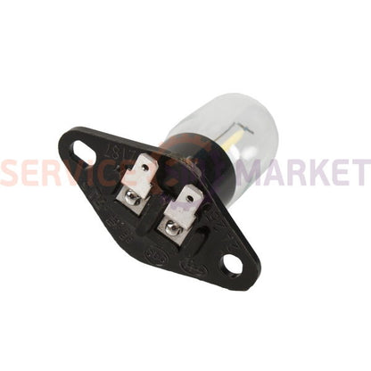 Bulb in a housing for a microwave oven 1W 230V (L-shaped terminals) Electrolux