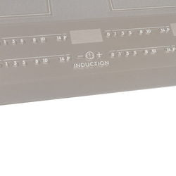 Glass ceramic hob for induction panel Electrolux