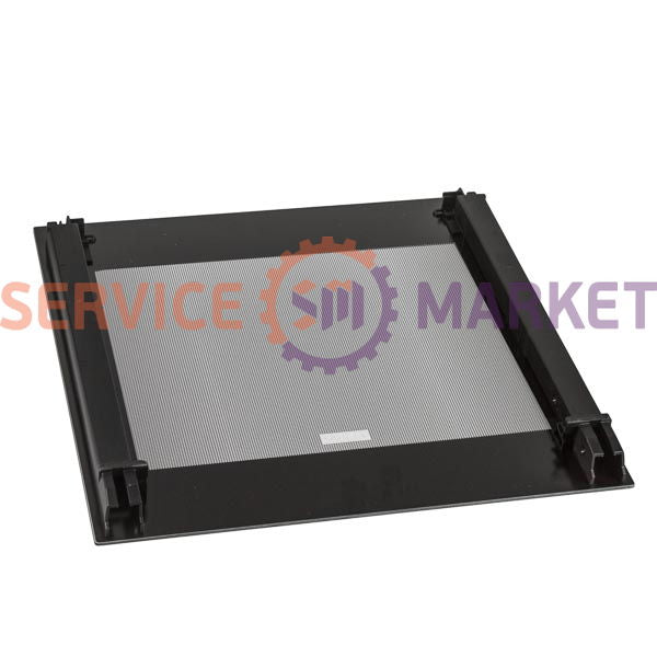 External door glass (with fastening) for oven 490x465mm Zanussi