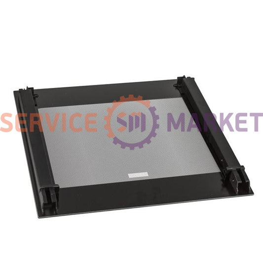 External door glass (with fastening) for oven 490x465mm Zanussi