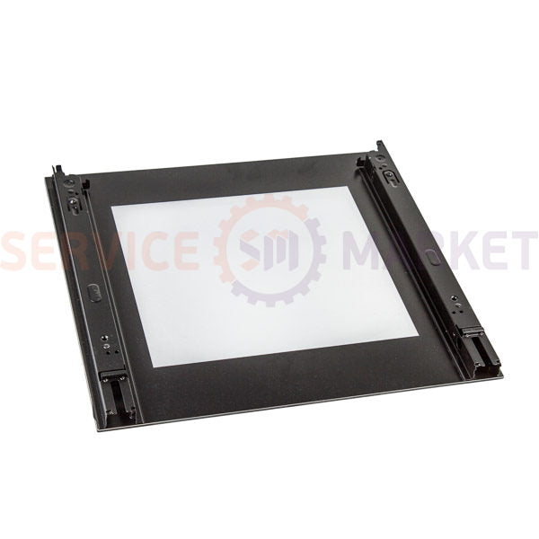 External door glass (with fastening) 495x455 for Gorenje oven