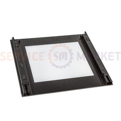 External door glass (with fastening) 495x455 for Gorenje oven