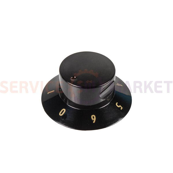 Ручка регулировки конфорки для эл. плиты Gorenje черный