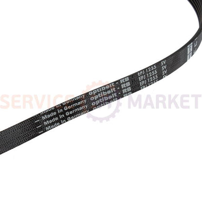 Belt 1255J5 PJE Optibelt black