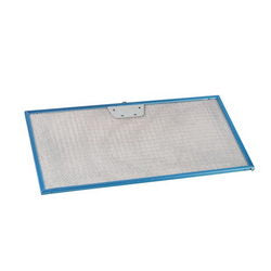 Grease filter (metal) for hood 220.5x422x10mm (under latches) Electrolux