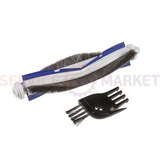 Pet Hair Pick-up Brush + Cleaning Brush for Rowenta Robot Vacuum Cleaner