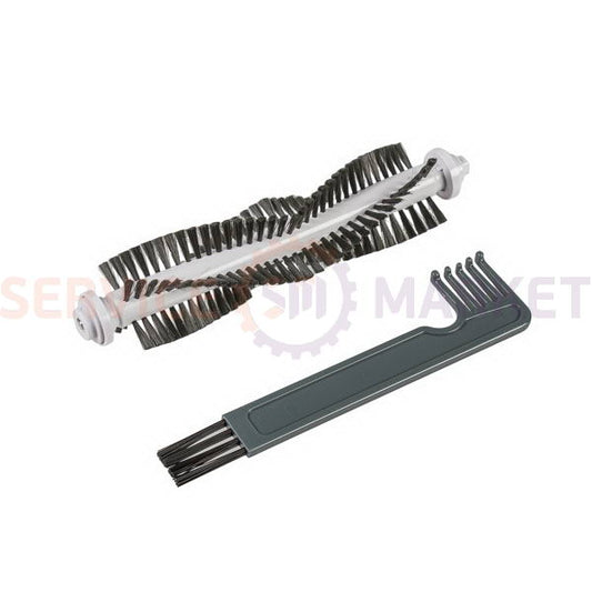 Dust pickup brush + cleaning brush for Rowenta robot vacuum cleaner