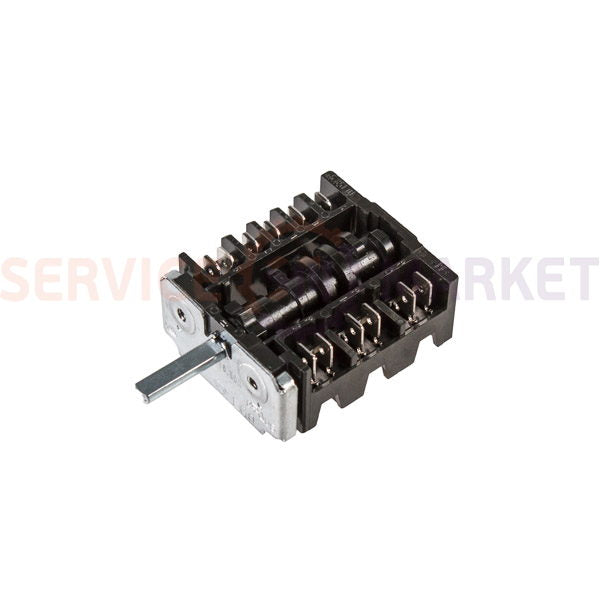 Power switch for burners (1 zone) for electric stove EGO 46.27266.500 (7 pos.) Whirlpool