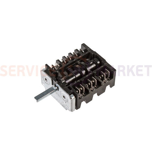 Power switch for burners (1 zone) for electric stove EGO 46.27266.500 (7 pos.) Whirlpool