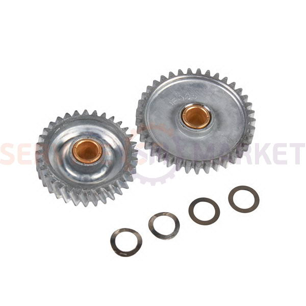 Gear set (2 pieces) for Kenwood food processor