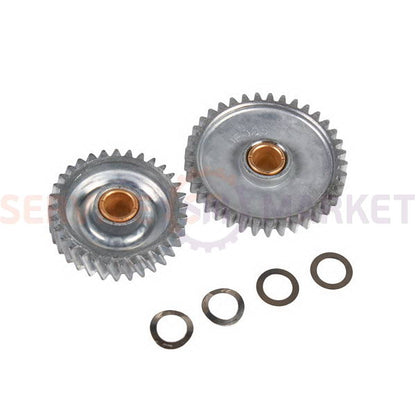 Gear set (2 pieces) for Kenwood food processor