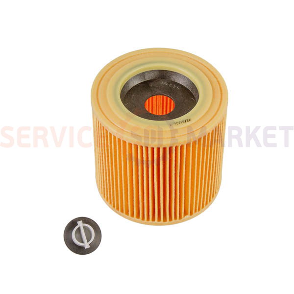 HEPA filter cylinder for vacuum cleaner H=116mm Karcher