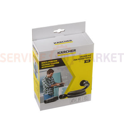 Hose for working with power tools D=35/32/26mm vacuum cleaner L=1200mm Karcher