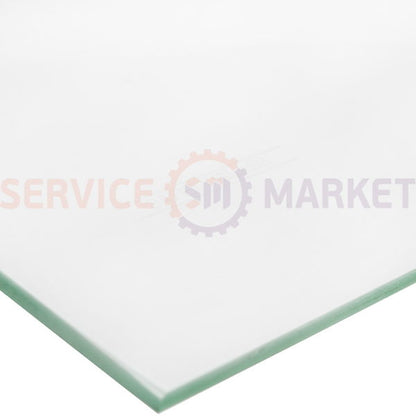 Shelf above the vegetable drawer in the refrigerator 490x345mm (glass) Snaige